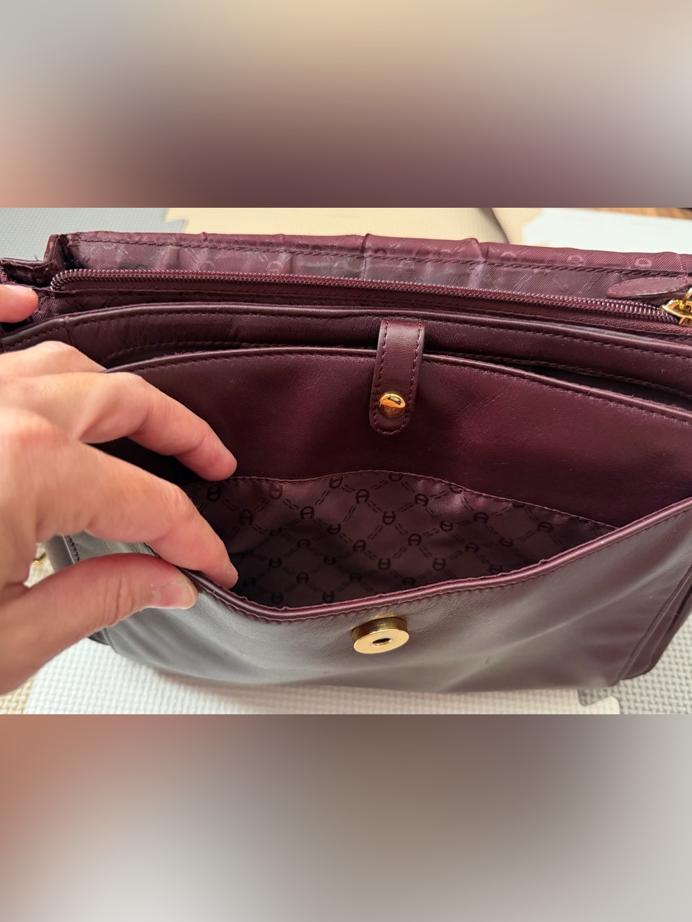 Vintage Etienne Aigner Bag - Picture 6 of 14